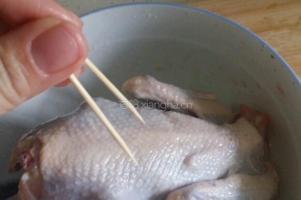 清蒸童子鸡的做法图解4