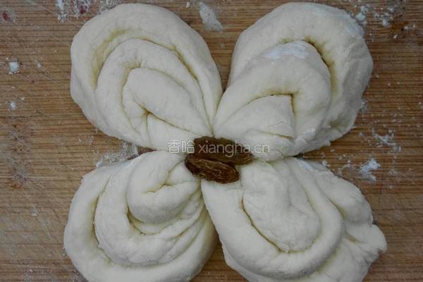 菊花馒头的做法图解4
