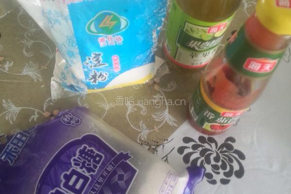 锅包肉的做法图解4