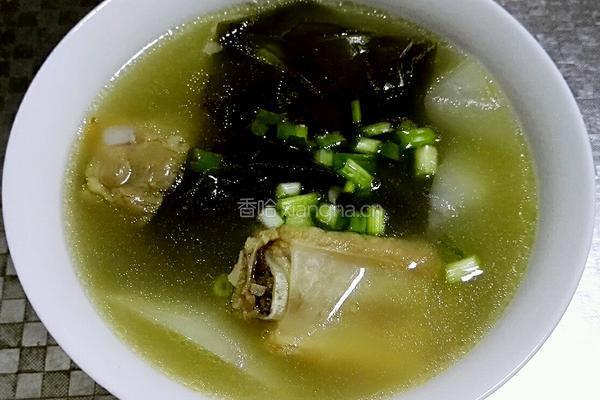 海带萝卜排骨汤的做法图解10