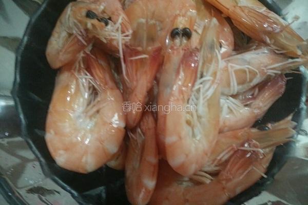 茄汁焅大虾的做法图解2