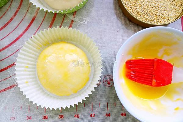 奶香红豆小餐包的做法图解9