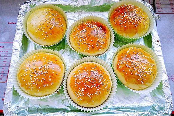 奶香红豆小餐包的做法图解15