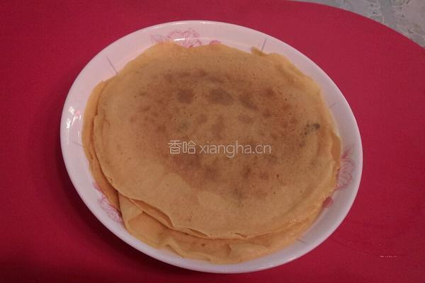 牛奶南瓜煎饼