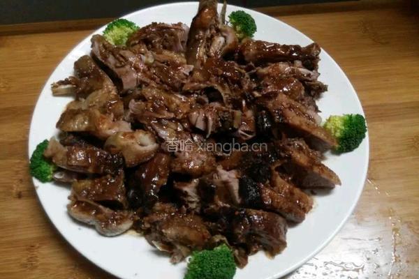 粤菜：酱香捺鹅的做法图解6