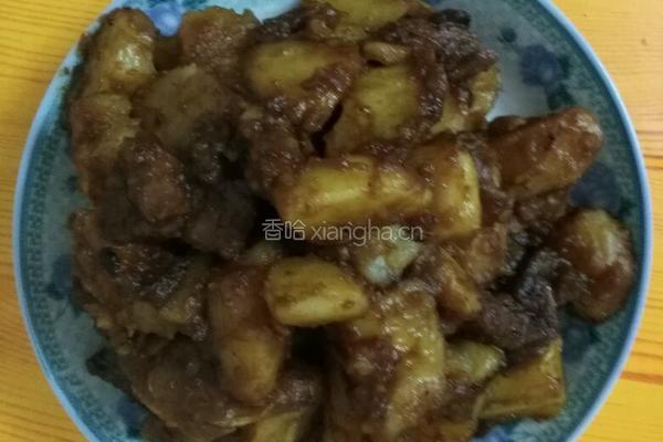红烧肉+土豆的做法图解6
