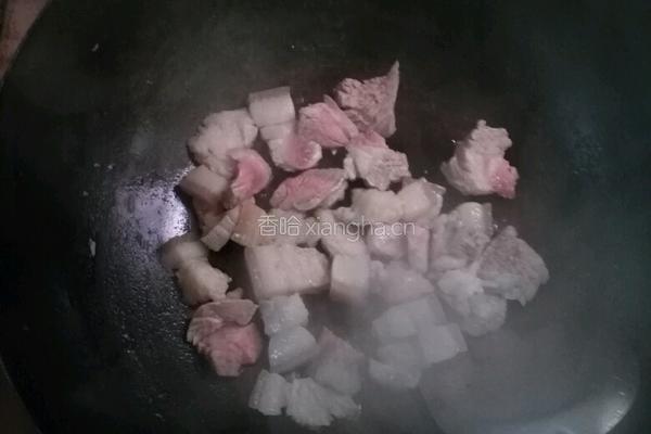 红烧肉+土豆的做法图解2