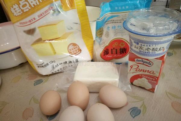 轻乳酪蛋糕的做法图解1