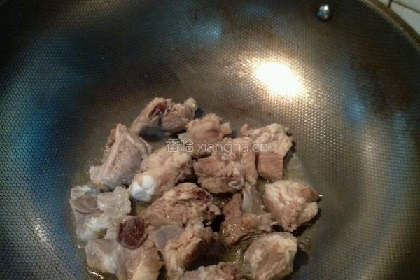 红烧香辣排骨的做法图解4