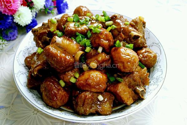 鹌鹑蛋烧排骨的做法图解21