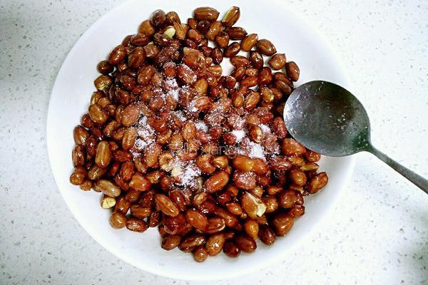 油炸花生米的做法图解5