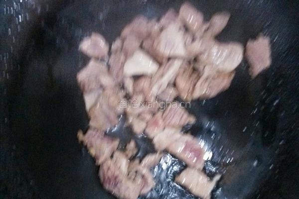 水煮白菜肉片的做法图解2