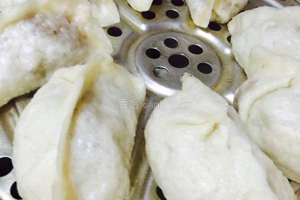 萝卜虾米蒸饺的做法图解6