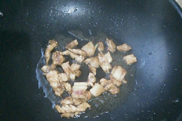 辣白菜炒肉片的做法图解3