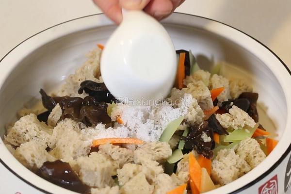 凉拌烤麸的做法图解9