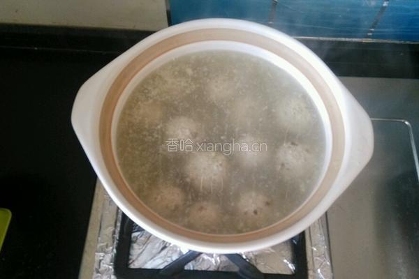 水煮肉圆的做法图解5