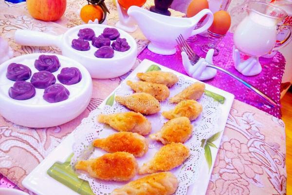 酥脆椰蓉煎饺的做法图解10