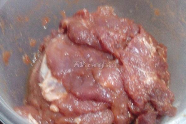 蜜汁猪排的做法图解3
