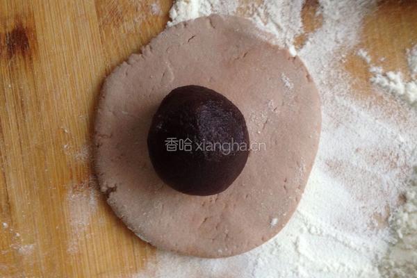 巧克力豆沙汤圆的做法图解5