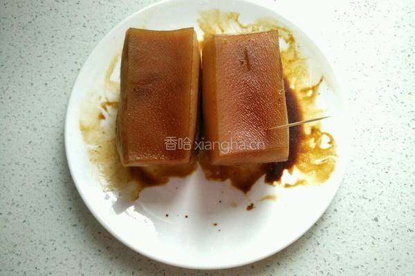 梅菜扣肉的做法图解6