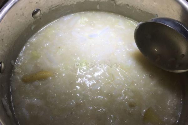 鲜虾鸡肉粥的做法图解5