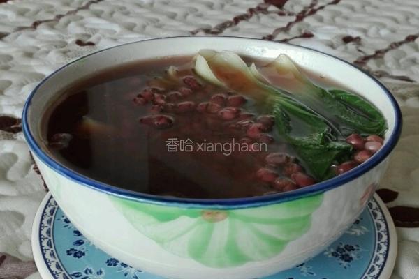 青菜红豆汤