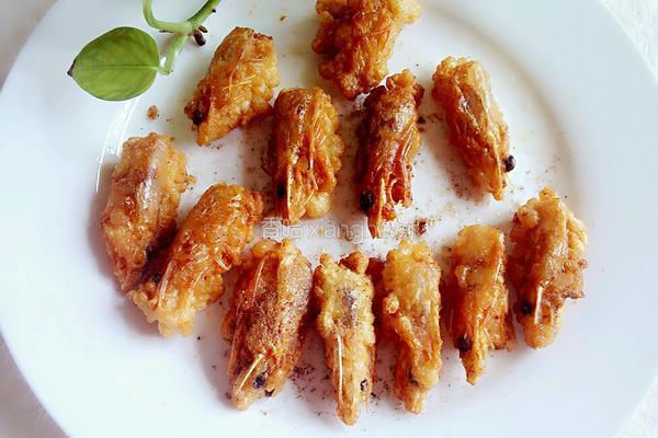 椒盐虾头的做法图解10
