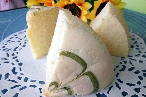 抹茶拉花蛋糕的做法图解18