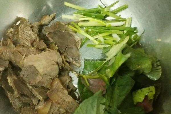 草包牛肉的做法图解2