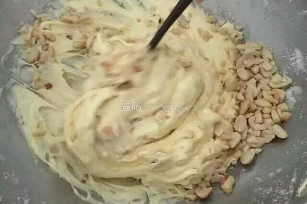 黑芝麻花生牛轧糖的做法图解4