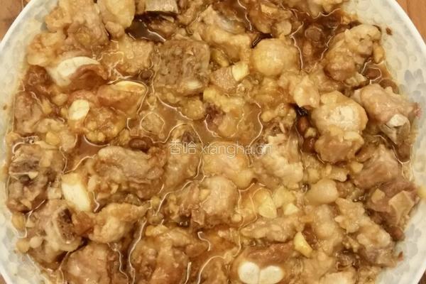 豉汁蒸排骨的做法图解6