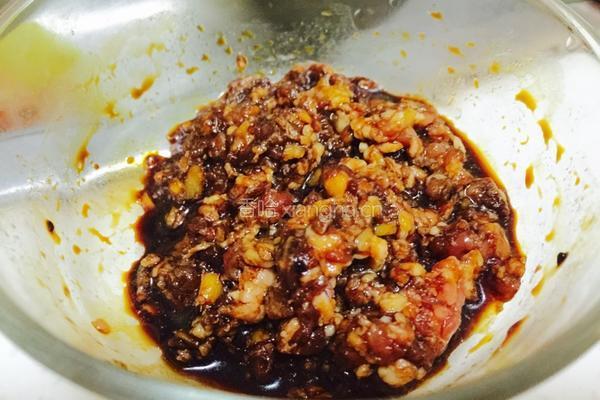 肉末豌豆的做法图解3
