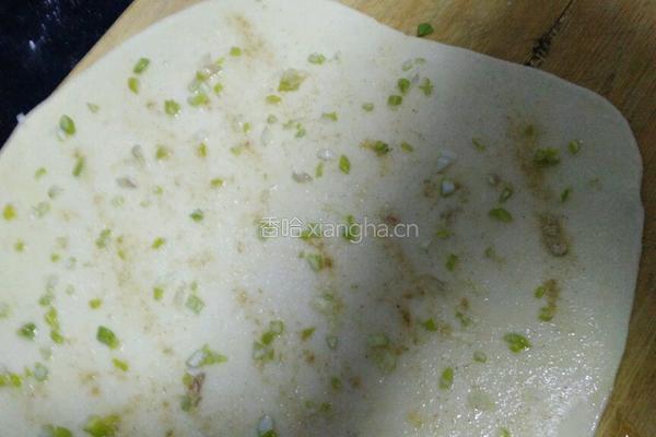 葱花千层饼的做法图解8