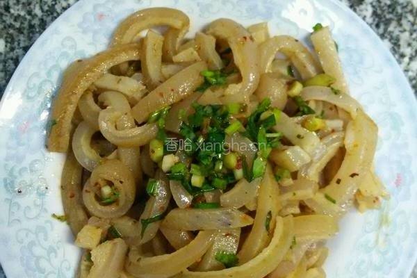 凉拌猪皮的做法图解4
