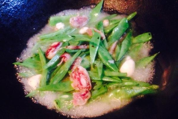 荷兰豆炒豆干的做法图解4