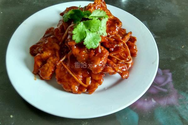 锅包肉的做法图解5