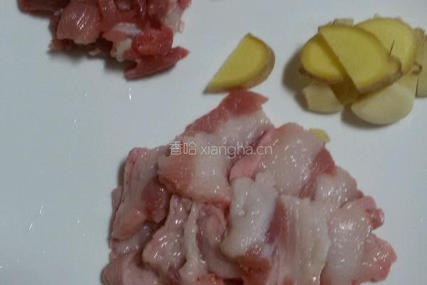 素鸡烧肉的做法图解1