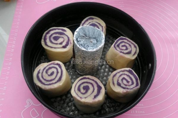 花式紫薯面包的做法图解11