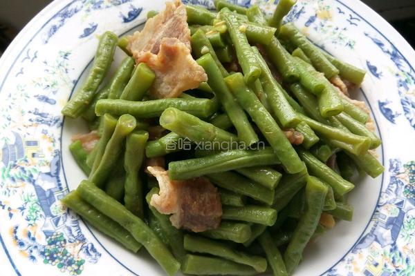 长豆角焖肉的做法图解7