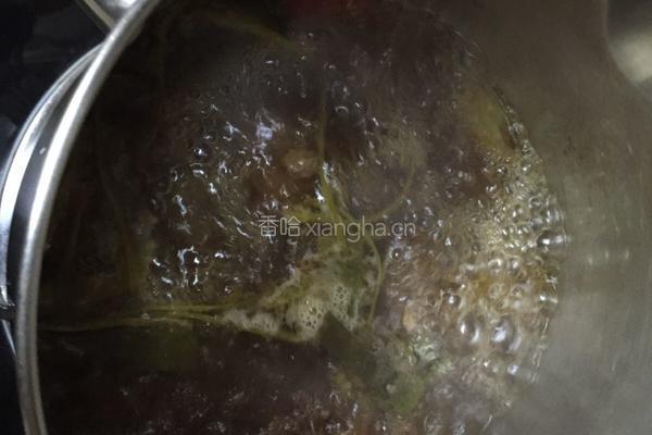卤牛腩汤面的做法图解4