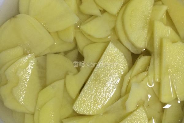 辣炒土豆片。的做法图解1