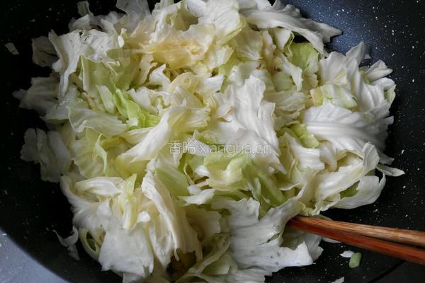 糖醋圆白菜。的做法图解5