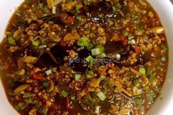 肉沬茄子的做法图解3
