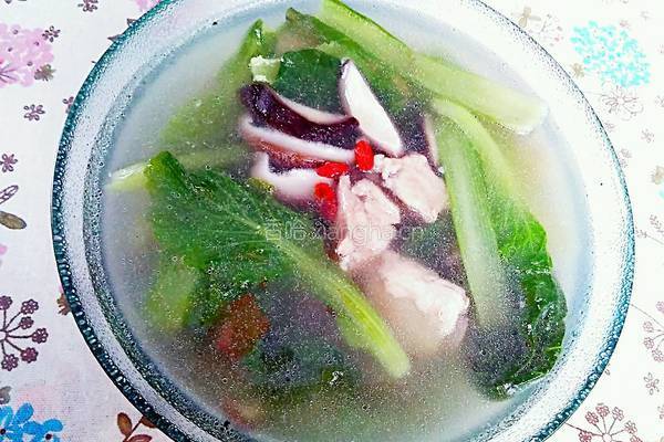 香菇白菜排骨汤的做法图解19