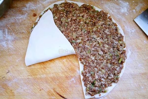 层层香羊肉饼的做法图解12