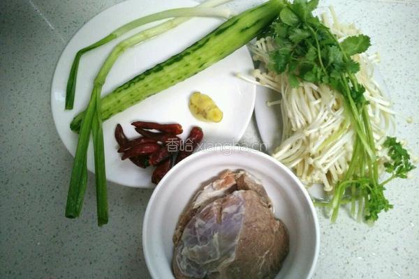 水煮牛肉的做法图解1