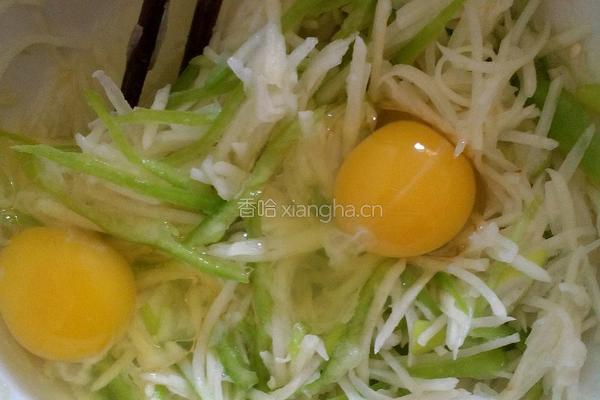 青椒土豆饼的做法图解5