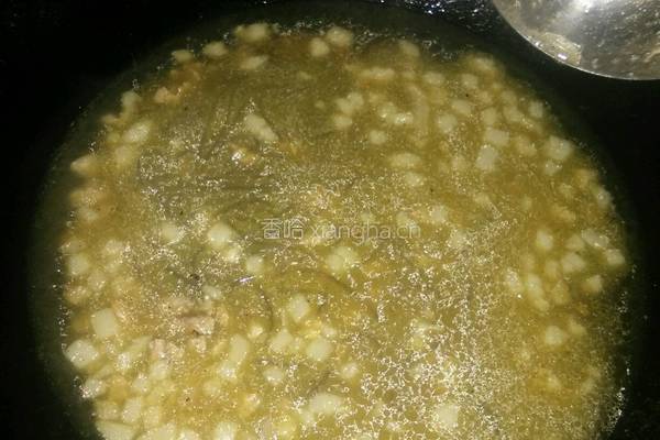 肉未粉丝豆腐煲的做法图解7