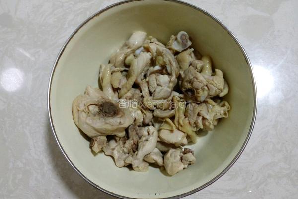 板栗鸡块的做法图解4