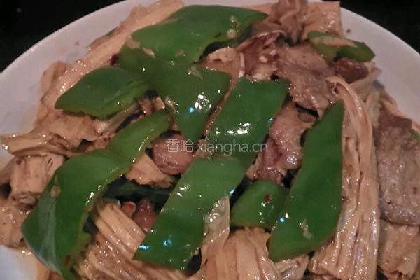 腐竹小炒肉的做法图解6